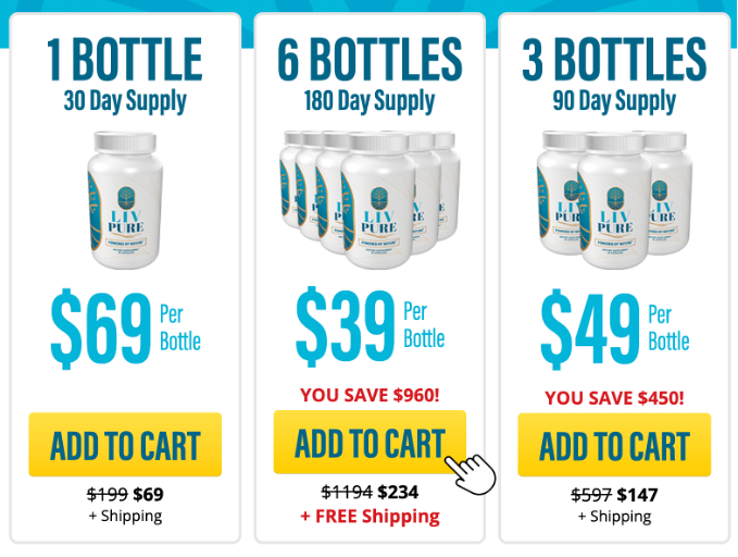 livpure pricing